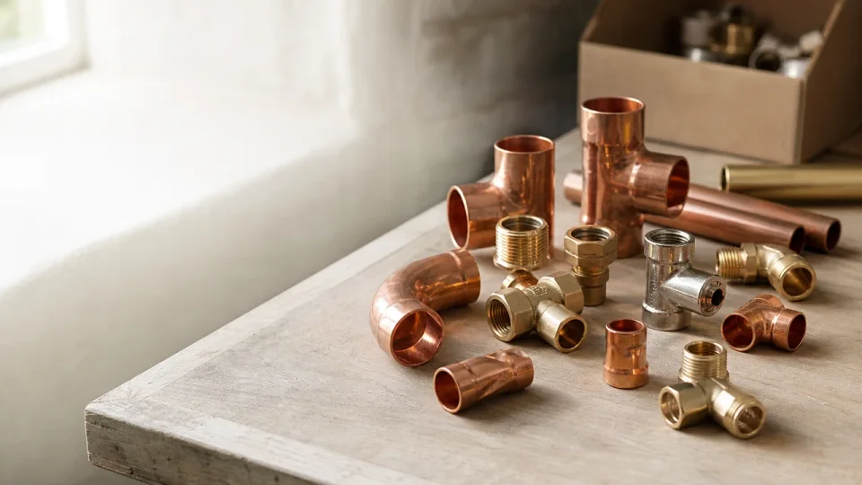 Kobber- & messingfittings