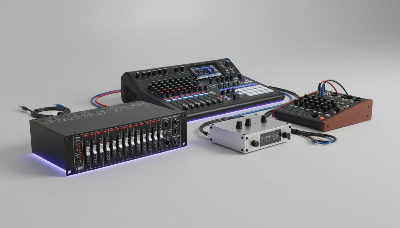 Equalizers og Mixere