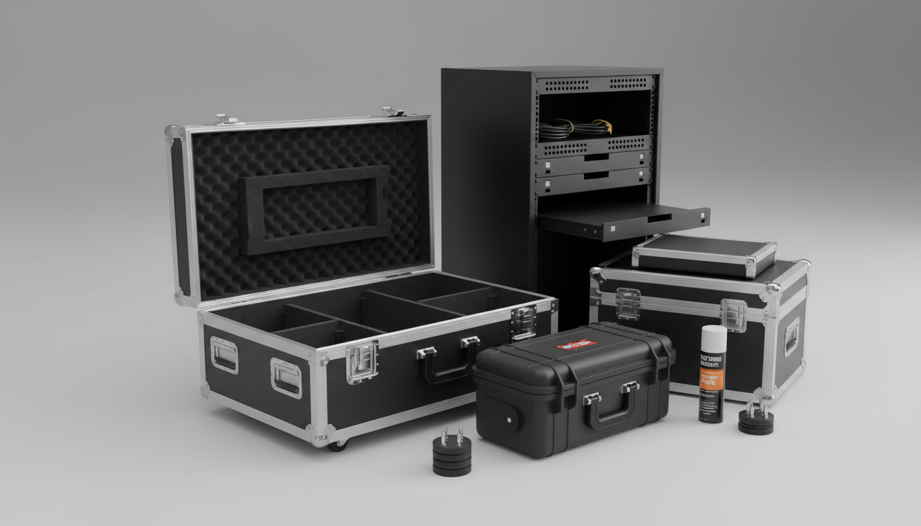Flightcases og Racks