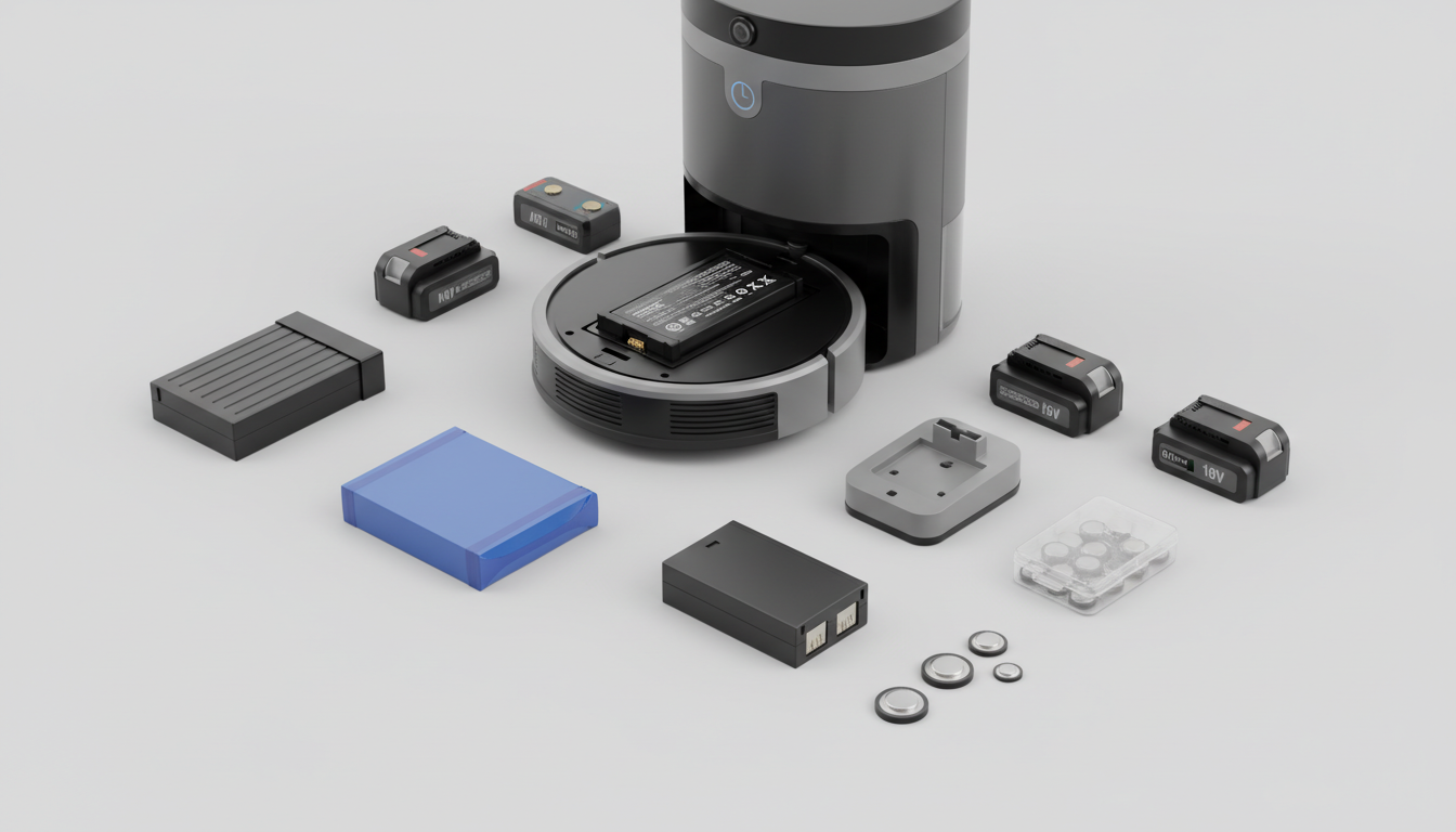Robotstøvsuger Batterier